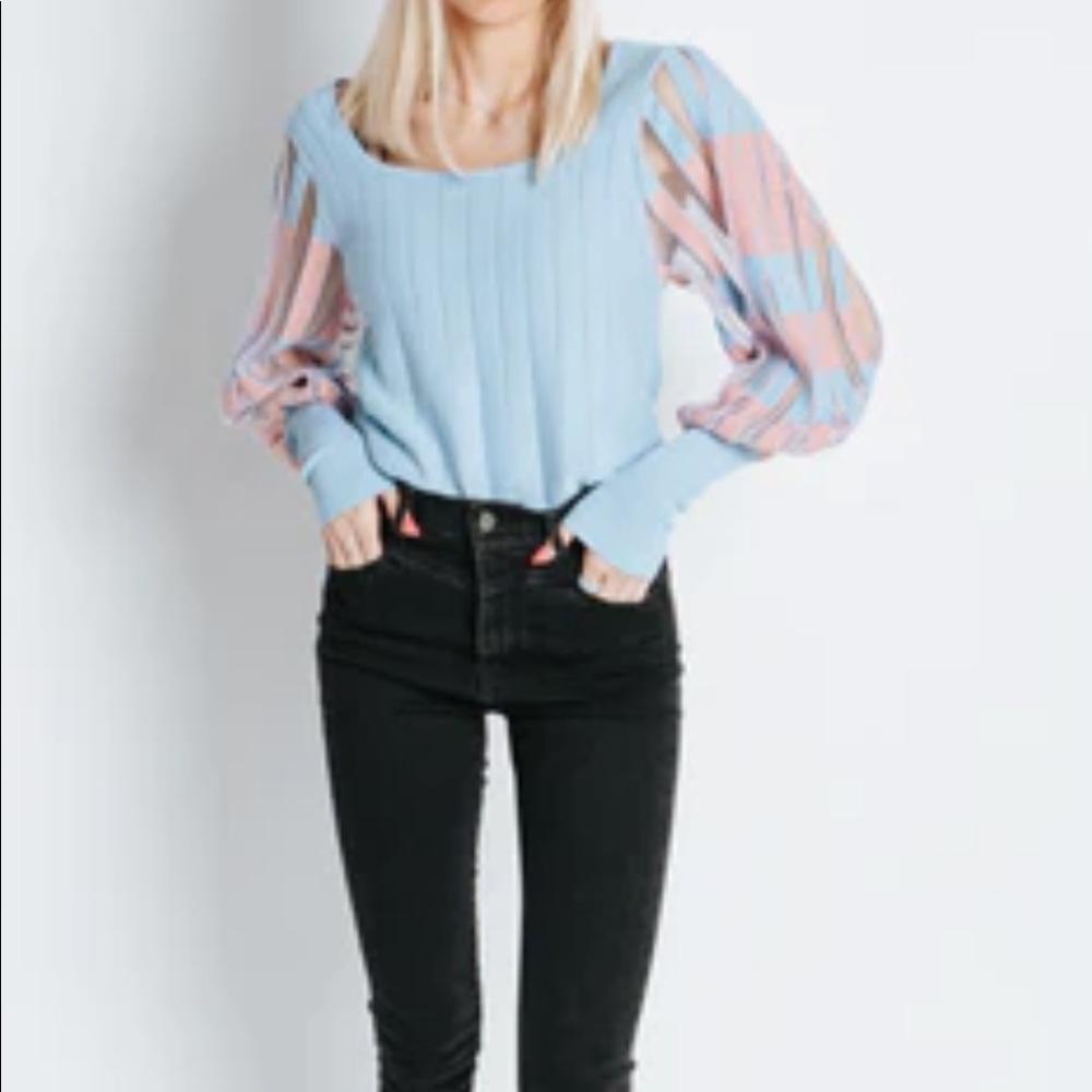 Piper & Scoot Silma Sleeve Statement Sweater